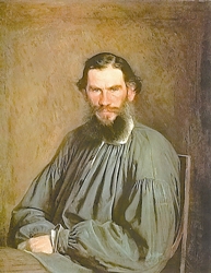 Иван Крамской.  Портрет Толстого. 1873